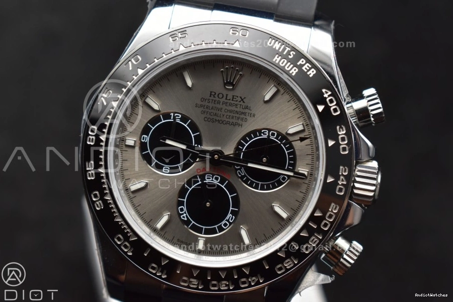 SH4131 Strap Best (Weighted) QF BestValue on Daytona 1:1 Dial Edition 126519 V6 Black Gray Oysterflex 811 1101